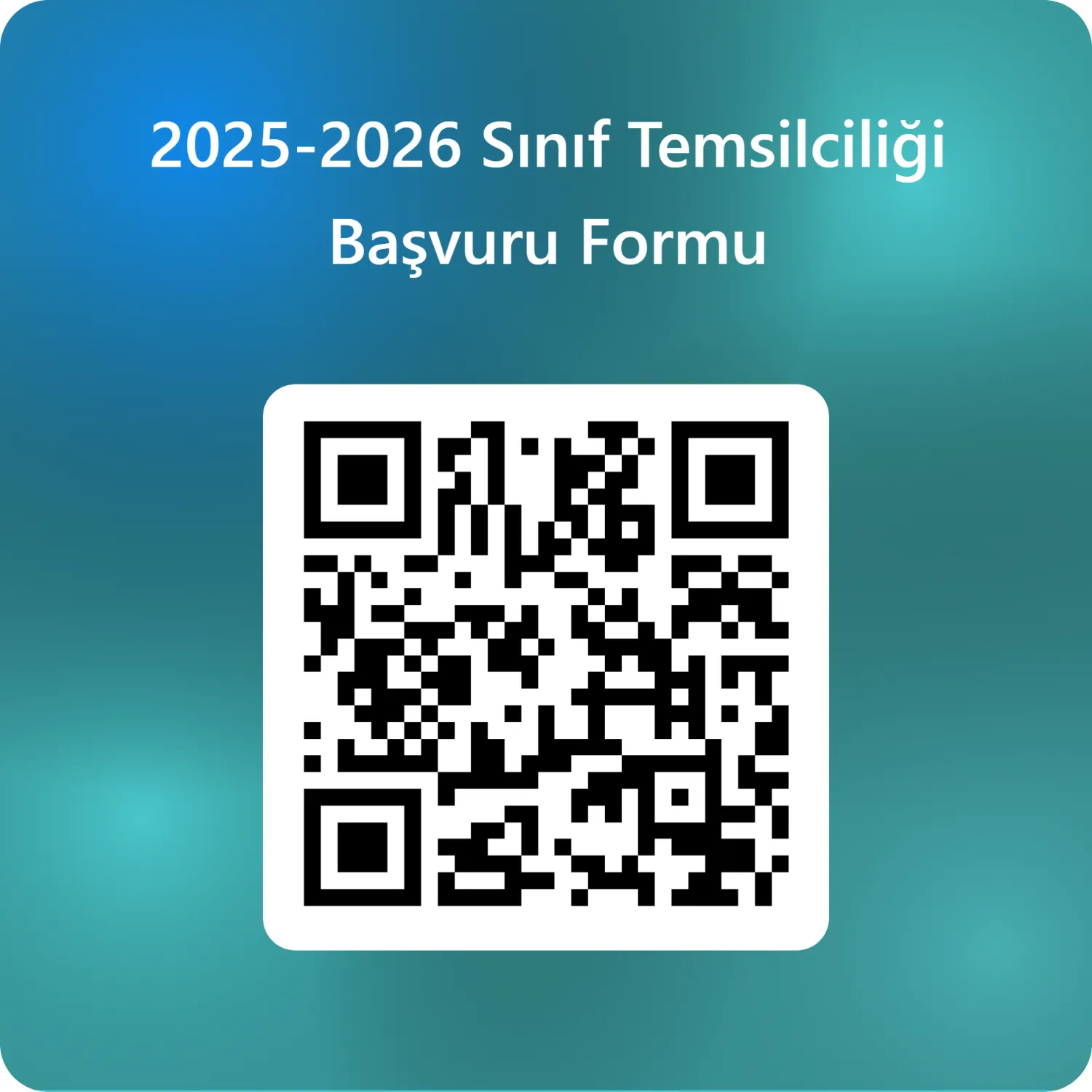 Başvuru QR Kodu